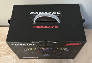 lot 106 image: New Fanatic Club Sport Steering Wheel F1 Esports
