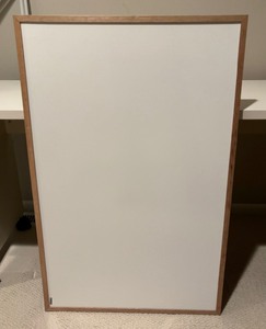 lot 140 image: White Wipe Off Board and Cork Board