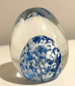lot 201 image: Four Colorful Paperweights