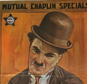 lot 189 image: Charlie Chaplin Unframed Print