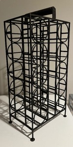 lot 190 image: Two 10 Bottle Wine Racks