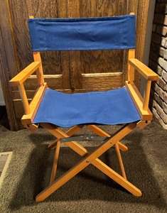 lot 221 image: Delightful Directors Chair