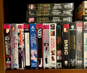 lot 243 image: Exciting VHS Movie Grouping