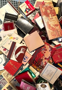 lot 246 image: Variety of Vintage Matchbooks