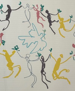 lot 339 image: Dance of All Nations Framed Print by Picasso