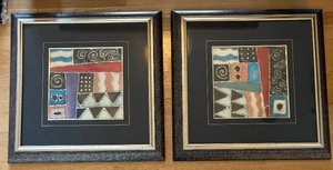 lot 347 image: Two Amazing Abstract Prints