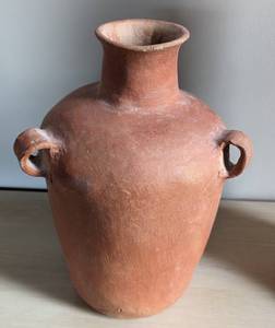 lot 283 image: Pair Decorative Terracotta Vases