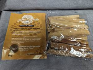 12 pack Palo Santo sticks...