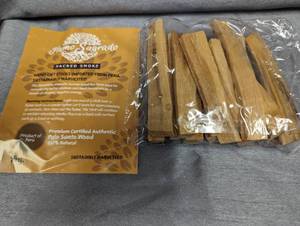 12 pack Palo Santo sticks...