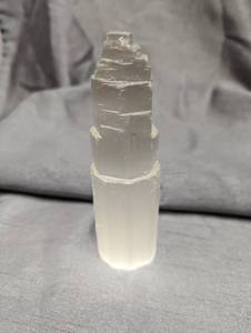 6 Raw selenite tower...