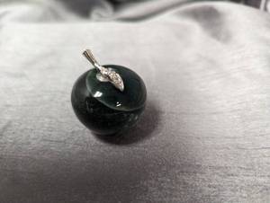 1 x 1.5 tall polished moss agate ...