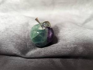 1 x 1.5 tall polished flourite ap...