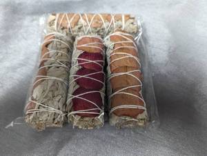 Four pack of love sage bundles with...