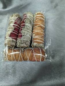 Four pack of love sage bundles with...