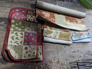 Area, runner and entry rugs...