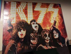 KISS band metal sign...