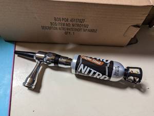 New in box Nitro Stout beer tap...