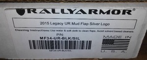 lot 14 image: Rallyarmor 2015 Legacy Mud Flap Set.