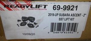 lot 17 image: Ready Lift 2 In. SST Lift Kit, Subaru Ascent.