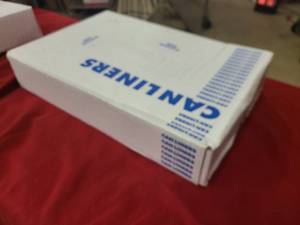Box of 56 Gallon Trash Can Liners in white
