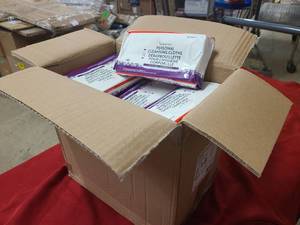 Box of Personal Cleansing Cloths Scented