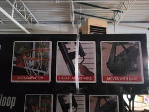 50 Portable Official NBA Polycarbonate Basketball Hoop