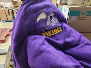 JJ Minnesota Viking Portable Round Chair