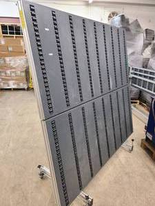 Full size extra wide rolling conveyor segment