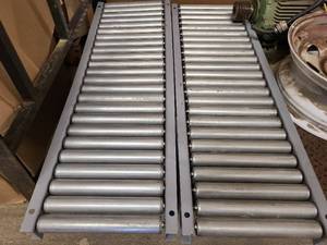 2 Smaller conveyor roller segments