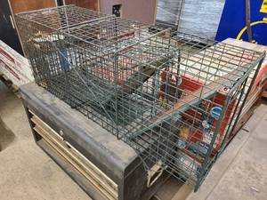 2 Live animal traps for catch and release