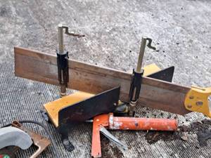 lot 813 image: Miter Saw and Caulking Gun