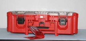 lot 11 image: Milwaukee PACKOUT Deep Modular Storage System  Organizer - Model 48-22-8432 - New