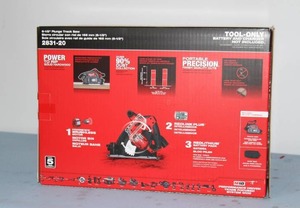 lot 23 image: Milwaukee M18 FUEL 6.5  6-12 Professional Carpentry & Remodeling Plunge Track Saw - Model 2831-20 - New in Box