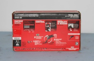 lot 30 image: Milwaukee M12 FUEL 38 x 13 Cordless Bandfile Band File w Pneumatic Performance - Model 2483-20 - New in Box
