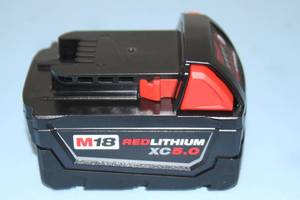lot 66 image: Milwaukee M18 REDLITHIUM XC5.0 Extended Capacity Battery Pack  - New