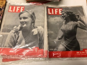 Large Lot of Old LIFE Magazines