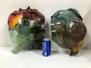 Very Nicely Made Abstract Sculptural Art Pottery Bowls