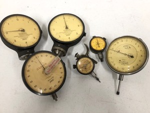 Lot of Assorted Vintage Industrial Gauges #1