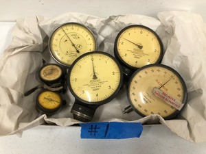 Lot of Assorted Vintage Industrial Gauges #2
