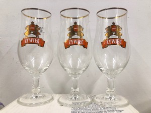 3 Cases of Zyweic Crystal Beer Glasses