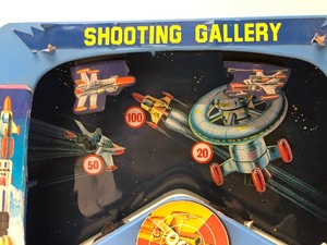 Vintage SPACE WAR Sci-Fi Shooting Gallery Toy