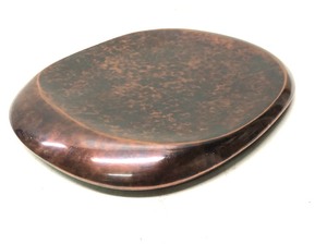 Very Nice Signed Steve Cozzolino for Nambe BronzeCopper Sculptural Tray