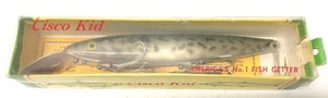 Vintage Husky Cisco Kid Muskie Lure wOriginal Box