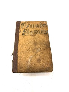 Antique 18th Century German Religious Book
