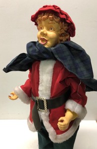 LARGE Vintage Christmas Caroler Figure