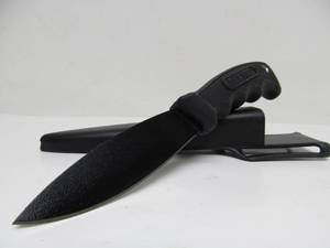 New Unused COLD STEEL Black on Black Knife