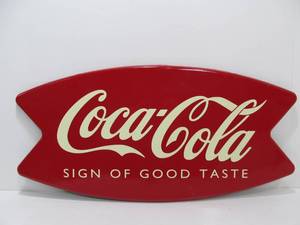 Vintage Style COCA COLA Metal Advertising Sign