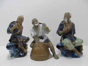 Group of 3 Chinese Ceramic Figures