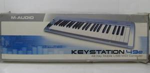 M-AUDIO 49 Key Mobile USB MIDO Controller - Keystation 49E&nbsp