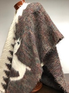 Genuine Wool South American Alpaca Poncho